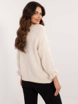 Jumper MI SW 2912.10X světle béžový jedna velikost
