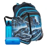 Bagmaster LUMI 26 C velký školní set pro prvňáčky – auto Modrá 25 l 191843