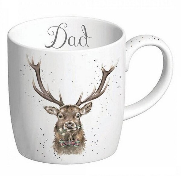 Porcelánový hrnek Wrendale Designs Dad, 0,4 l - Pro tatínka