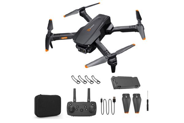 Dron skládací s WIFI kamerou 720p RC na dálkové ovládání 25x20x5,5 cm
