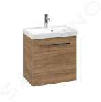 VILLEROY & BOCH - Avento Umyvadlová skříňka, 530x514x352 mm, 1 dvířka, Oak Kansas A88800RH