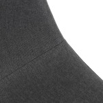 Jídelní židle, šedá, látka, CT-V2972 GREY2
