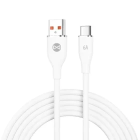 Forever datový kabel USB-USB-C bílý / 1m / 66w (GSM177581)
