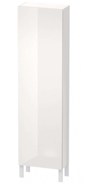 DURAVIT - L-Cube Skříňka vysoká 176x50x24 cm, pravá, lesklá bílá LC1171R2222
