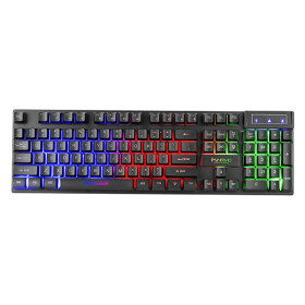 Marvo K605 (CZ) černá / herní klávesnice / USB / RGB / CZSK layout / 1.5m (K605 CZ/SK)