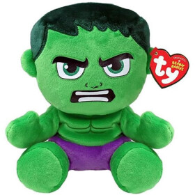 Beanie Babies SOFT Marvel HULK, 15 cm (1)