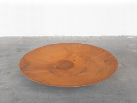 Zahradní cortenové ohniště – Steel Firepit Corten R (ø 80 cm, v. 23 cm)