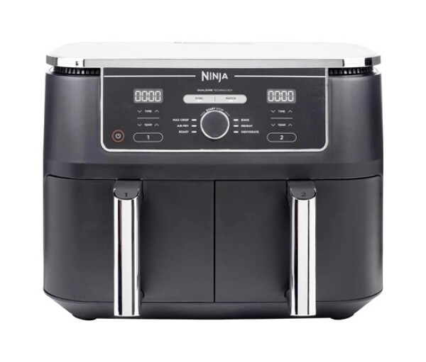 Ninja AF400EU horkovzdušná fritéza, 9,5 l, duální zóna, 2470 W, 6 programů, digitální ovládání