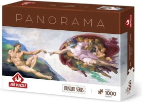 ART PUZZLE Panoramatické puzzle Stvoření Adama