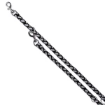 TRIXIE Vodítko reflexní přepínací černé L-XL / Vodítko / 2 m / Nylon, kov (G14-13591)
