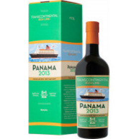 Transcontinental Rum Line PANAMA Rum 2013 43% 0,7 l (tuba)