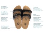 Domácí obuv Best Feet 213-16-99 černá Velikost: