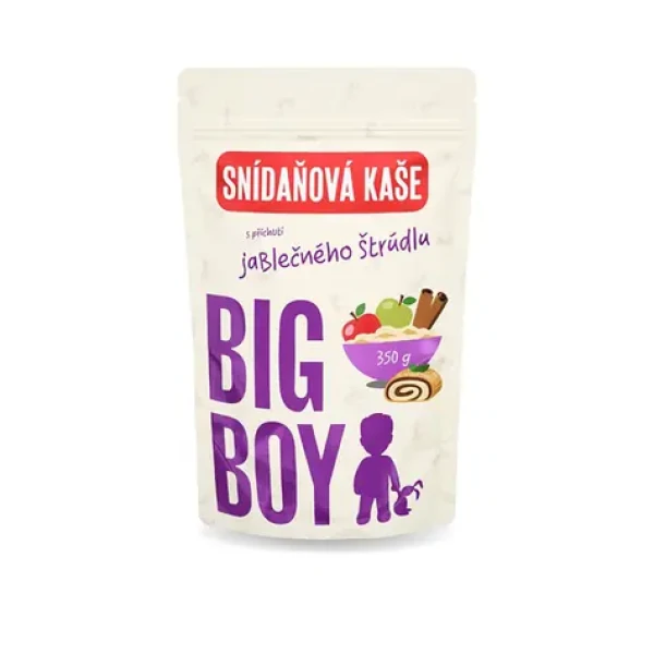 Big Boy Snídaňová Kaše jablečný štrúdl 350 g (18495)