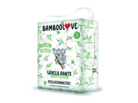 Bamboolove kalhotky jednorázové bambus XL 12+ kg 16 ks