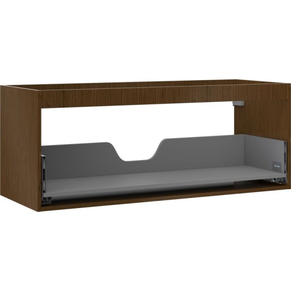 MEXEN - Box-A skříňka pro umyvadlo 120, 1 šuplík, ořech 91AX0-1200-470-1-86