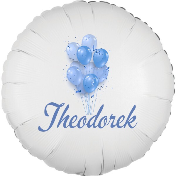 Theodorek - balónek s jménem - Balonky.cz Theodorek - balónek s jménem - Balonky.cz