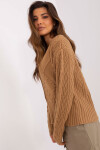 Sweter BA SW model 18694264 camelowy - FPrice Velikost: jedna velikost