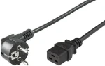 MicroConnect Power Cord CEE 7-7 - C19 / 3m (PE0771903)