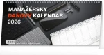 NOTIQUE Stolový kalendár Manažérsky daňový 2026, 33 x 14,5 cm (PGS-35353-SK)