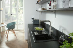 Keramický dřez Villeroy & Boch Subway Style 60 S, 336A01KD, Fossil 336A01KD