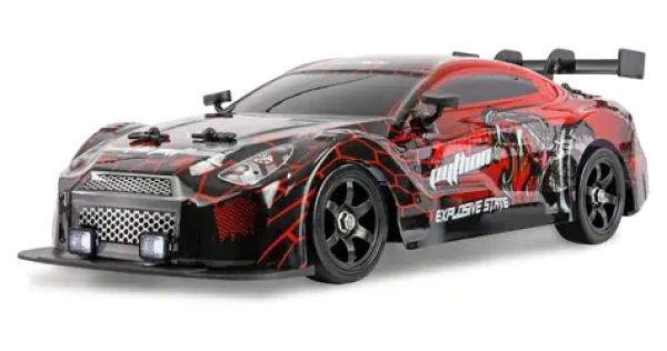 AMEWI RC auto Drift Sport GTR černá, červená