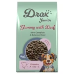 Drax Junior hovězí 10 kg / Granule pro psy / Pro štěňata všech plemen (774-854605)