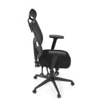 Kancelářská židle, asynchronní mechanismus, černá, KA-Q8250 BK