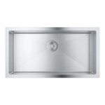 GROHE - Dřezy Dřez K700 s odtokem, 86x46 cm, kartáčovaná nerez 31580SD1