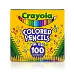 Crayola Crayola, 68-8100, Colored pencils, klasické pastelky, 100 ks