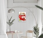 Antistresové omalovánky TSvetnoy TSvetnoy, LE053e, Diamond painting - diamantové malování, 30 x 40 cm, Jahodová marmeláda