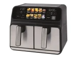 ProfiCook PC-FR 1287 / Duální horkovzdušná fritéza / 2200W / 8l / 50°C - 200°C (4006160128703)