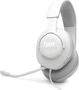 JBL Quantum 100 M2 bílá / Sluchátka / herní / drátová / plně obklopující uši (QUANTUM100M2W)
