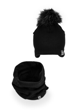 Iltom Set Cap&Snood Winterwow K021 Black