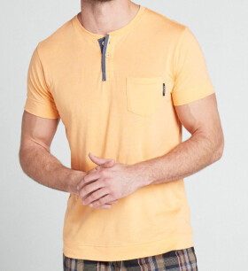 Pánské triko na spaní model 17788196 oranžová oranžová XL - Jockey