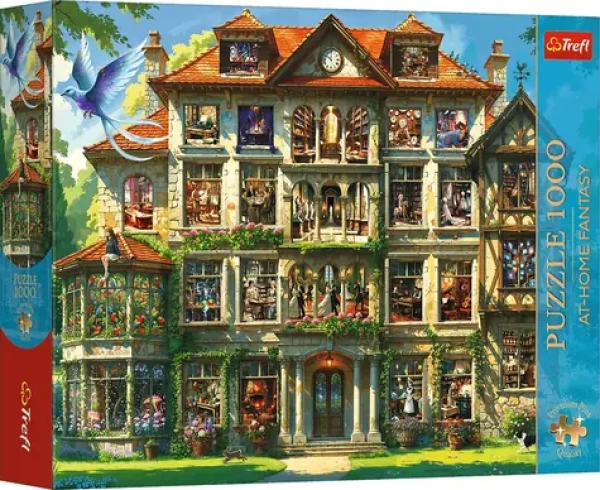 TREFL Puzzle Premium Plus At-home Fantasy: Sídlo plné tajemství