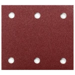 Makita P-33130 / Brusný papír na dřevo kov kámen / suchý zip / Zrnitost 150 / Rozměry 114x102 mm / děrovaný / 10 ks (P-33130)