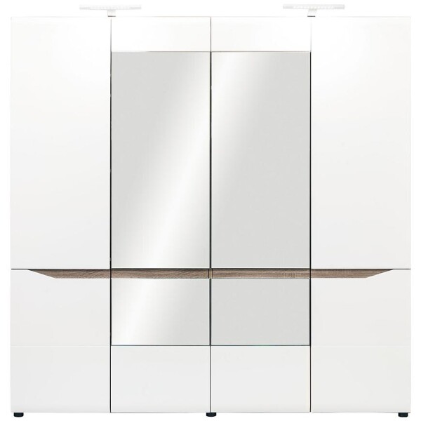 Skříň Lionel Li10 dub sonoma/bílá