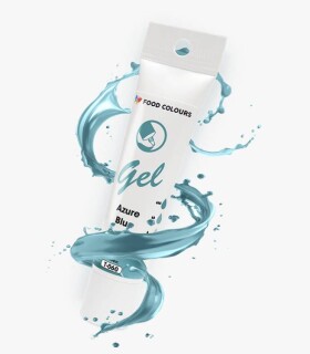 Food Colours gelová barva tuba Azure Blue 30 g