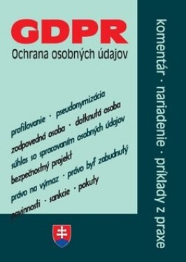 GDPR Ochrana osobných údajov