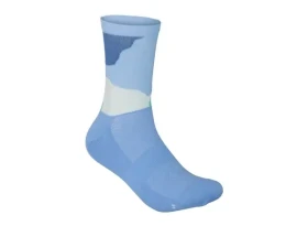 POC Essential Print ponožky Splashes Multi Basalt Blue vel. L