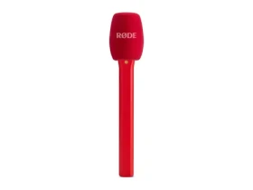 Rode Interview Micro červená / Ruční adaptér / pro vysílače Wireless GO, GO II, ME, PRO / 266mm, 80g (INTERVIEWMICRORED)
