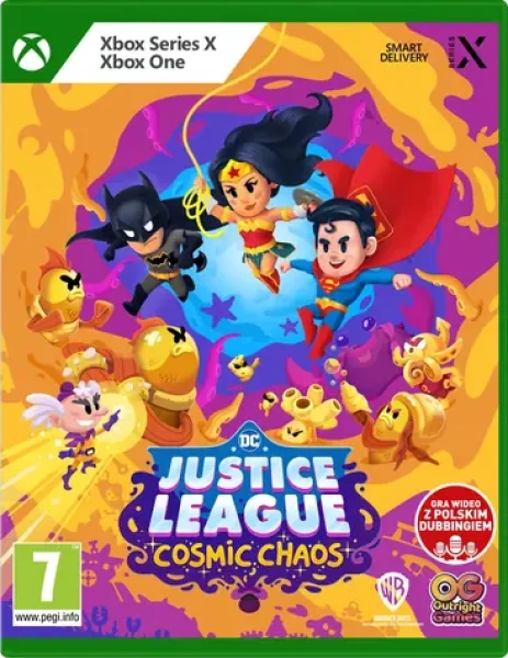 Namco Bandai Games DC Justice League: Cosmic Chaos / Hra / Xbox One / Xbox Series X (5060528038669)