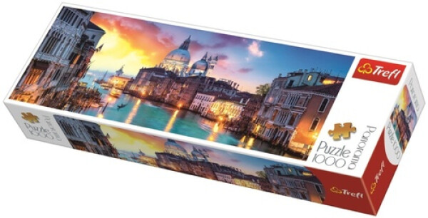 Panoramatické puzzle Kanál Grande, Benátky