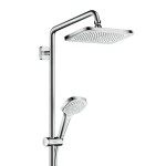 HANSGROHE - Croma Sprchový set Showerpipe s termostatem, 1jet, EcoSmart, chrom 27660000