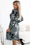 Dámské šaty 576-1 - NUMOCO zelená L/XL