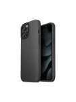 Pouzdro UNIQ Lino Charcoal MagSafe Compatible iPhone 13 Pro Max šedé