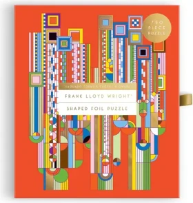 GALISON Tvarové puzzle Frank Lloyd Wright: Kaktusy a tvary metalické