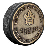 Mustang Puk Toronto Maple Leafs NHL Stanley Cup Years Gold Medallion