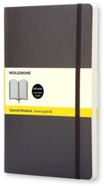 Moleskine Zápisník měkké desky černý tečkovaný A5 96 listů