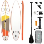 FunWater Nafukovací Paddleboard SUPFW69B 335cm oranžovo-bílá / příslušenství (SUPFW69B)